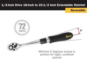 img 3 attached to 🔍 Enhanced Reach and Versatility: Titan Tools 12073 Extra Long Extendable