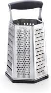 cuisipro 6-sided box grater with ginger grater bonus logo