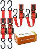 strapinno ratchet straps bundle rubber coated logo