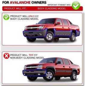 img 3 attached to Фара Chevy Avalanche Body Cladding