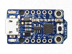 img 1 attached to 🔌 Adafruit Trinket - Mini Microcontroller - 3.3V Logic: Advanced Features for Electronics Projects