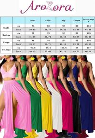 img 1 attached to 👗 Aro Lora Womens Chiffon Clothing: Chic and Trendy Women's Fashion