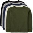 childrens place sleeve thermal 5 pack boys' clothing logo