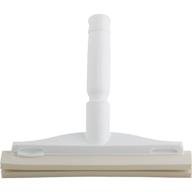 🧽 vikan 10-inch white bench fixed head squeegee with foam rubber polypropylene frame - 77515 logo