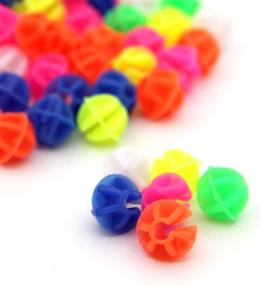 img 2 attached to 🚲 Enhance Your Bike's Style with KLOUD City Assorted Colors Wheel Spokes Plastic Clip Beads/Spoke Derections