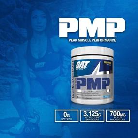 img 2 attached to 🍊 GAT Sport PMP: Peak Muscle Performance, Stimulant-Free & Creatine-Free Supplement - Orange Cream Flavor, 30 Servings