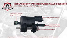 img 1 attached to Vapor Canister Purge Valve Solenoid - Replacements for 12610560, 911-082, 12661763 - Compatible 🔧 with Chevrolet, Buick, GMC, Cadillac, Saturn 3.0L, 3.6L V6: Impala, Traverse, CTS, SRX, Acadia, Canyon