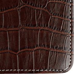 img 2 attached to Crocodile Scorecard Holder Brown Black