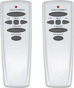 img 4 attached to 🔥 Enhance Your Comfort with Humpptom Harbor Breeze & Hampton Bay Ceiling Fan Remote Control - HD6 Remote Only 2pack