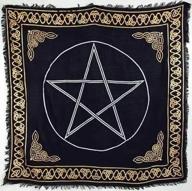 azuregreen bordered pentagram altar cloth логотип