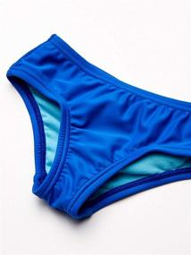 img 1 attached to 👙 Speedo Girls' UV Swim Shirt Rashguard Set with Long Sleeves