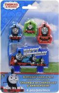 🚂 thomas tank candle set: perfectly decorate your train-tastic birthday party logo