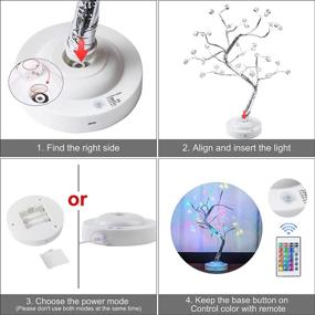 img 1 attached to Qunlight Tabletop Artificial Childrens Multicolor