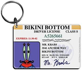 img 1 attached to SpongeBob Bikini Drivers License Keychain