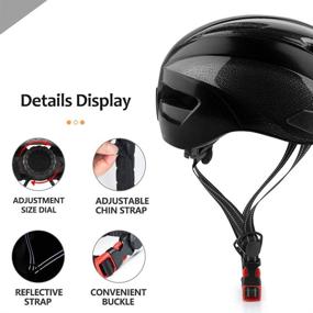 img 3 attached to 🚲 Lightweight Adult Bike Helmet: Adjustable Cycling Helmet for Men Women, Perfect for Commuting, Urban Scooter & Bicycles