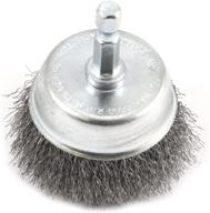 forney 72730: crimped 2 inch wire brush - optimal 0.008 inch bristle strength logo