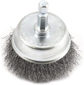 img 3 attached to Forney 72730: Crimped 2 Inch Wire Brush - Optimal 0.008 Inch Bristle Strength
