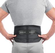 mueller lumbar back brace: superior small lower back support belt for men and women логотип