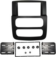 🔧 dkmus double din radio stereo dash install mount trim kit for 02-05 dodge ram 1500 2500 3500: easy installation and perfect fit logo