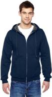 fruit loom full zip sweatshirt x large men's clothing and active logo