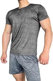 img 4 attached to 👕 Muscle Cmdr Fashion Casual Polyester Men's Clothing: Ultimate Style & Comfort for Men