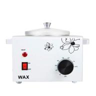 enhance your waxing experience with the single wax warmer professional electric wax heater: advanced temperature settings for paraffin hot facial skin spa treatments logo