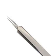 🔧 enhanced stainless steel tweezers for effective removal of blackheads, ingrown hairs, and splinters - ideal for eyebrows logo