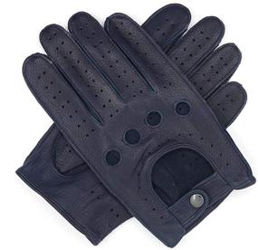 img 1 attached to 🧤 Harssidanzar Goatskin Leather Driving Gloves: Unlined Men's Accessories for Enhanced Comfort and Style