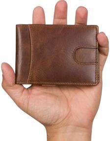 img 1 attached to 💼 Men's Accessories: NKPT Genuine Full Grain Leather Wallet