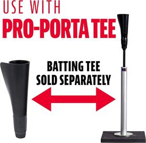 img 1 attached to MLB Pro-Porta Replacement Tee Topper: Enhance Your Batting Practice with a High-Quality Tee Accessory