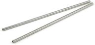 🥤 stainlesslux 77512 2-piece extra-long stainless steel milkshake straws/smoothie straw set, 12 inches long x 0.3 inches diameter, brilliant food-safe 18/8 stainless finish, set of 2 straws logo