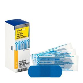 img 4 attached to 🩹 SmartComplianceRefill: First Aid Only FAE-3010 1x3 Blue Metal Detectable Bandages (25 Count)