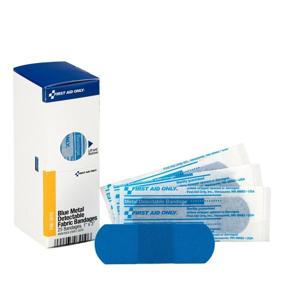 img 3 attached to 🩹 SmartComplianceRefill: First Aid Only FAE-3010 1x3 Blue Metal Detectable Bandages (25 Count)