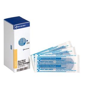 img 2 attached to 🩹 SmartComplianceRefill: First Aid Only FAE-3010 1x3 Blue Metal Detectable Bandages (25 Count)