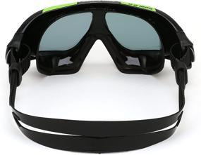 img 3 attached to 🔍 Aqua Sphere Seal 2.0 Men's Mask with Tinted Lens and Black Frame - Enhance SEO