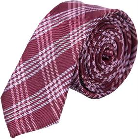 img 3 attached to 👔 AUSKY PACKS Slim Skinny Neckties for Men - Optimize Your Style!
