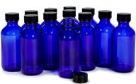 🔵 travel-friendly cobalt blue glass bottles by vivaplex: essential travel accessories logo