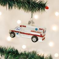 🩺 charming old world christmas doctor tools glass blown ornaments for your festive tree with an ambulance touch logo