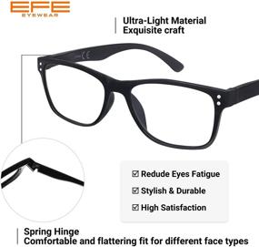 img 1 attached to 👓 Stylish Reading Glasses: Set of 5 Pairs with Spring Hinge - Fashionable Frames, Beautiful Patterns - Reading Glasses for Men and Women (2.5)