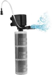 img 4 attached to 🐠 XpertMatic DB-368F: High-Performance Aquarium Filter for Up to 180 Gallon Fish Tank