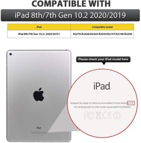 img 3 attached to INSSISAIN Case For IPad 8Th Generation 2020 /IPad 7Th Generation 2019 10 Tablet Accessories