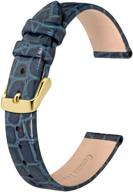 👩 polished leather straps replacement for women's watches – bisonstrap watch bands logo