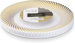 img 3 attached to Laura Stein Tableware: Premium Disposable Food Service Equipment & Supplies for Events and Catering