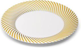 img 2 attached to Laura Stein Tableware: Premium Disposable Food Service Equipment & Supplies for Events and Catering