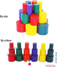 img 3 attached to 🔨 Oxford Stacking Balancing Toys - Wood