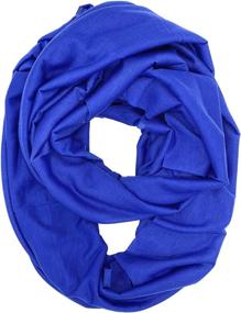 img 4 attached to YOUR SMILE Premium Winter Infinity Women's Accessories in Scarves & Wraps