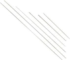 img 1 attached to 🧵 Beadsmith Big Eye Beading Needles Set of 6 - 4 Sizes