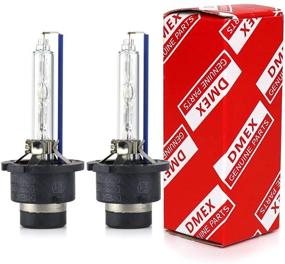 img 4 attached to 🚗 DMEX D2S - 35W - 8000K White Blue Xenon Headlight HID Bulbs 85122 66240 66040 Replacement - Pack of 2: Enhance Your Vehicle's Lighting with High-Quality Xenon Bulbs!