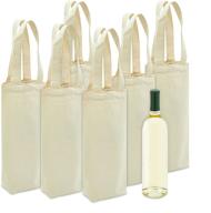 bottle totes with canvas carrying handles logo