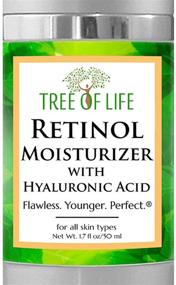 img 4 attached to Renewing Face Cream with Tree of Life Retinol and Botanical Hyaluronic Acid, 2 fl oz